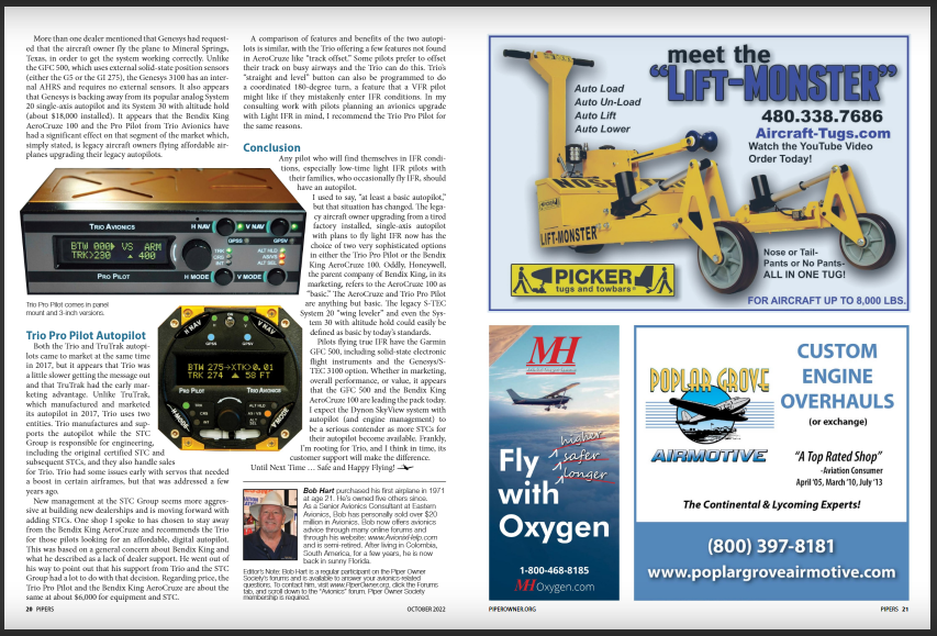 Digital Autopilots Five Years Later